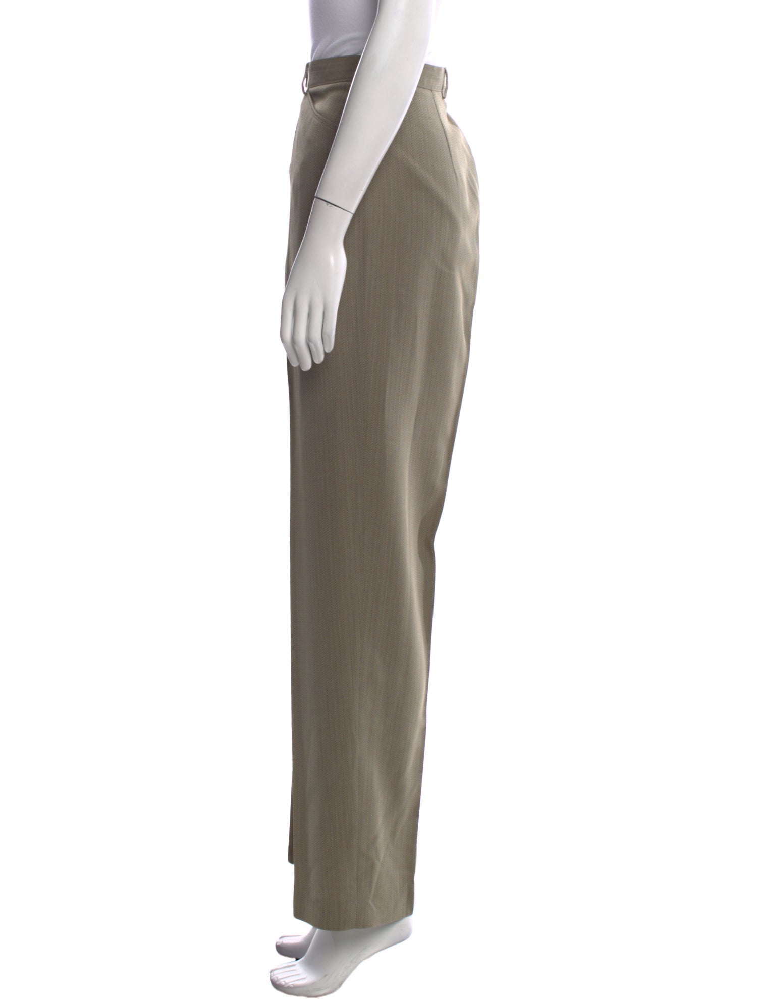 Escada Wool Straight Leg Pants